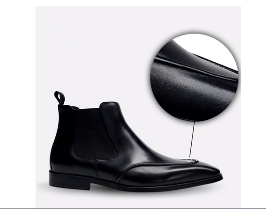 Botas Martin de Cuero Genuino para Hombre - Diseño Puntiagudo Premium - Image 12