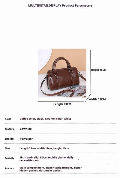 Bolso Crossbody Casual Cortex Lady con Cierre de Cremallera - Image 10
