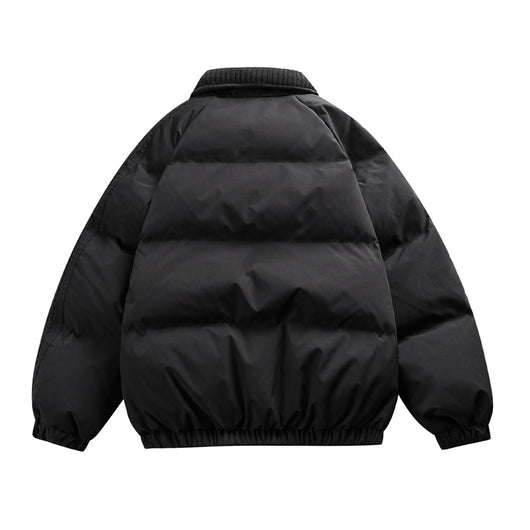 Abrigo Acolchado de Algodón con Solapa Americana para Hombre - Estilo Premium - Image 4