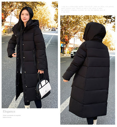 Chaqueta Acolchada de Algodón Grueso - Estilo Coreano Impermeable al Frío - Image 12
