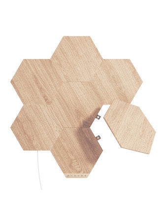 Panel Decorativo Hexagonal con Textura de Madera para Pared - Image 5