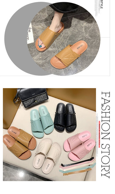 Sandalias Casuales de PVC Color Sólido - Comodidad y Estilo - Image 10