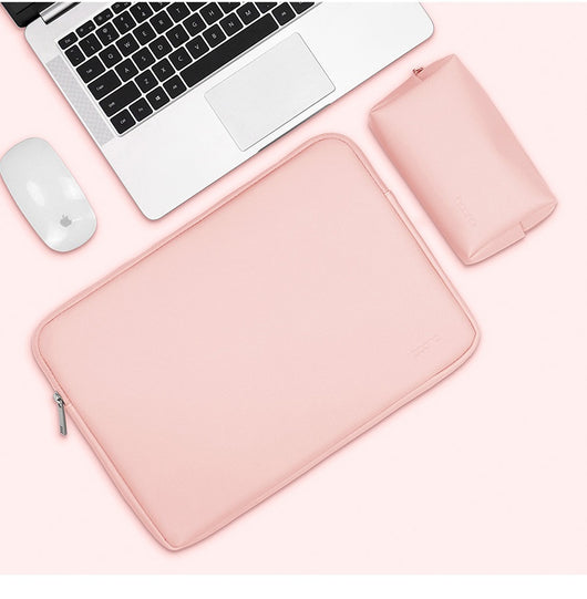 Funda Protectora de Cuero para Laptop con Bolsa Interior - Image 21