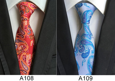 Corbata Jacquard Poliéster para Hombre - Elegancia Casual y Formal - Image 65
