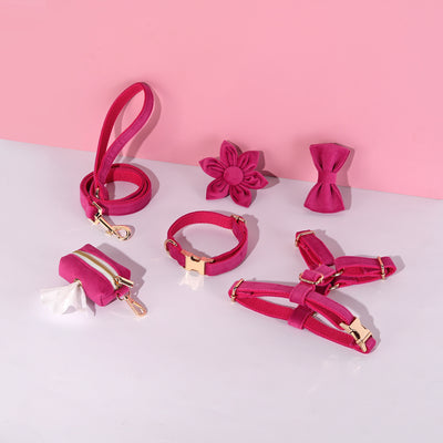 Conjunto de Collar y Correa de Terciopelo Suave para Mascotas - Image 11
