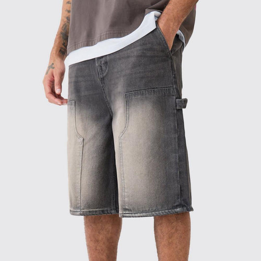 Shorts de Mezclilla Casual para Hombre - Estilo Moderno y Cómodo - Image 16