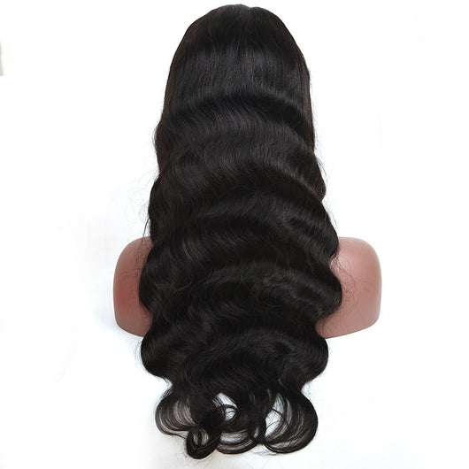 Peluca de Cabello Humano Ondulado 13X4 con Encaje Frontal - Image 2