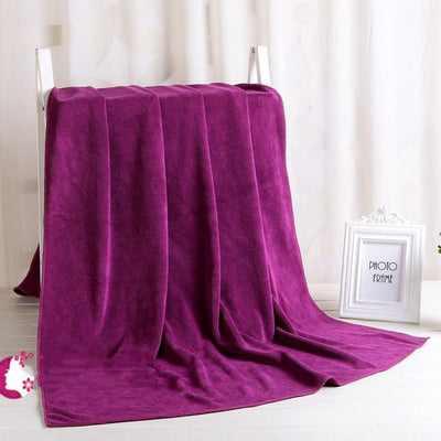 Toalla Grande de Algodón Absorbente de Secado Rápido Libre de Pelusas - Image 11