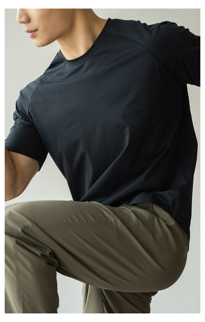 Camiseta Deportiva Hombre Secado Rápido Manga Corta - Image 24