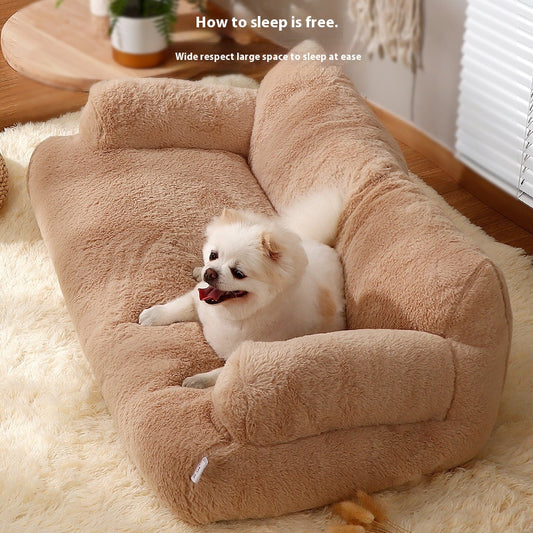 Cama Térmica Lavable para Perros y Gatos con Colchón Removible