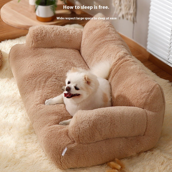 Cama Térmica Lavable para Perros y Gatos con Colchón Removible
