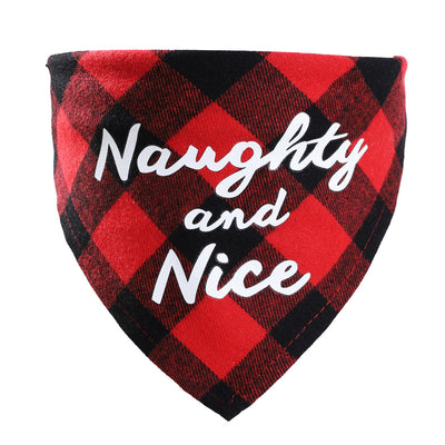 Pañuelo Triangular Navideño para Mascotas - DIY Babero Absorbente para Perros - Image 6