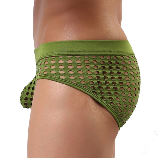 Bóxer Transparente Mesh Triangular Woxuan - Diseño Sensual para Hombre - Image 20