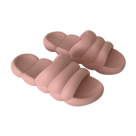 Sandalias Japonesas de Color Sólido con Suela Antideslizante para Baño - Image 2