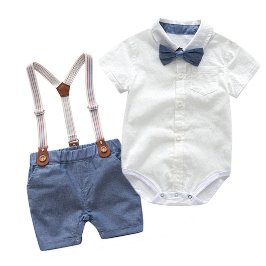 Conjunto Bebé Camisa con Pajarita y Bolsa Coordinada - Image 5
