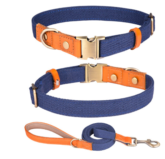 Collar de Cuero para Perros Anti-pérdida con Placa de Identificación - Image 17