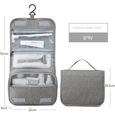 Bolsa de Aseo Organizadora de Viaje Impermeable con Gran Capacidad para Hombre - Image 3