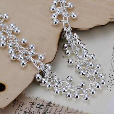Joyería de Plata 925 Chapada - Diseño Esférico Elegante Tendencia Europa y América - Image 8
