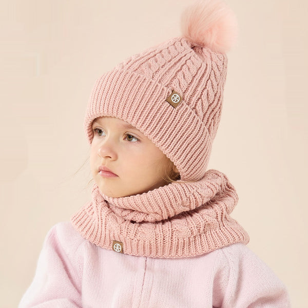 Conjunto Abrigador Infantil: Gorro, Bufanda y Guantes de Felpa para Invierno