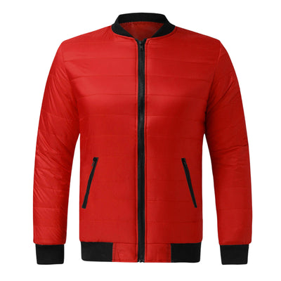 Chaqueta Acolchada de Cuello Alto en Algodón - Estilo Universitario - Image 10