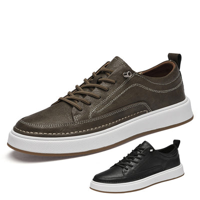 Tenis Casuales de Cuero para Hombre - Diseño Minimalista - Image 2
