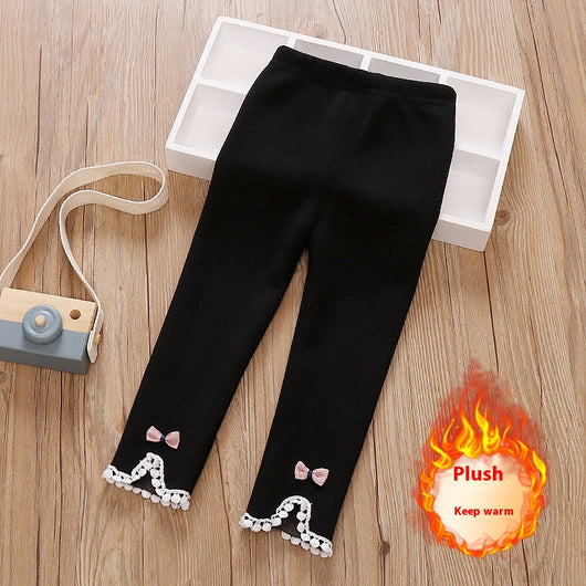 Pantalones Térmicos Acolchados para Niña - Forro Polar Grueso - Image 5