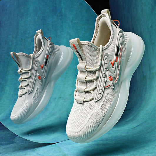 Zapatillas Deportivas Tejidas Ultraligeras para Hombre - Suela Blanda y Flexible - Image 4