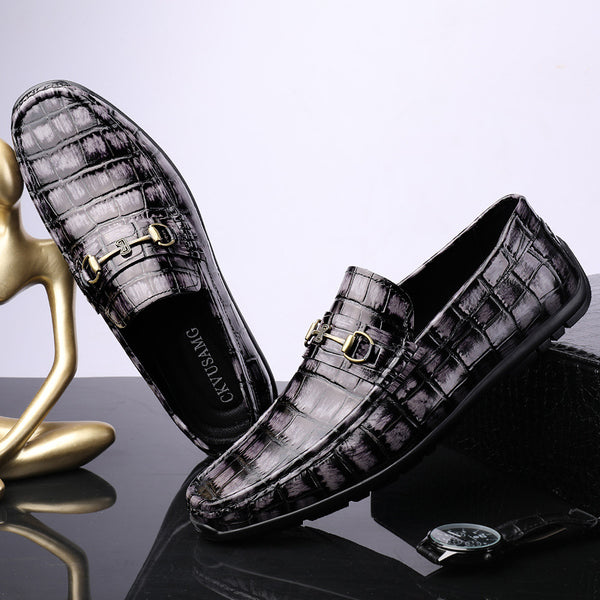 Zapatos de Negocios Casual con Pedal de Pie para Hombre