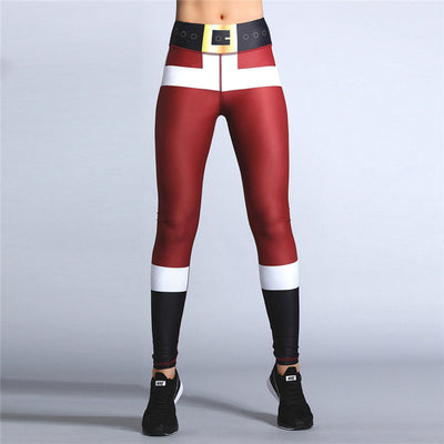 Leggings Deportivos Navideños de Cintura Alta para Yoga y Fitness - Image 11