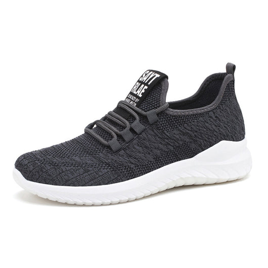 Zapatillas de Running Tejidas Volantes con Cordones para Hombre - Image 5