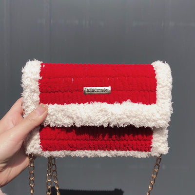 Bolso de Lana Elegante Estilo Iceberg para Mujer - Image 13