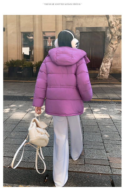 Abrigo de Invierno para Mujer con Acolchado de Algodón - Image 17