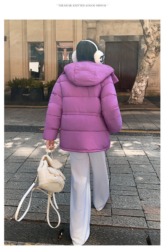 Abrigo de Invierno para Mujer con Acolchado de Algodón - Image 17
