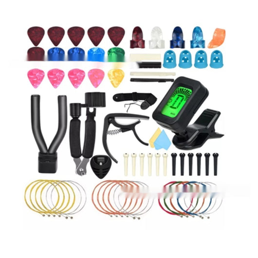 Kit Completo de Accesorios para Guitarra - Púas, Cuerdas y Estuche - Image 15