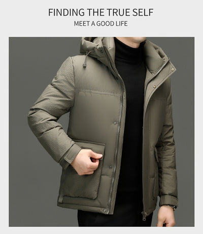 Chaqueta Acolchada de Plumón para Invierno - Image 22