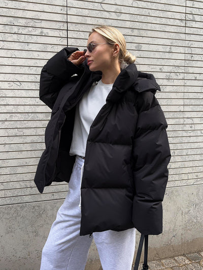 Abrigo Suelto de Algodón para Mujer - Chaqueta Cómoda y Versátil - Image 2