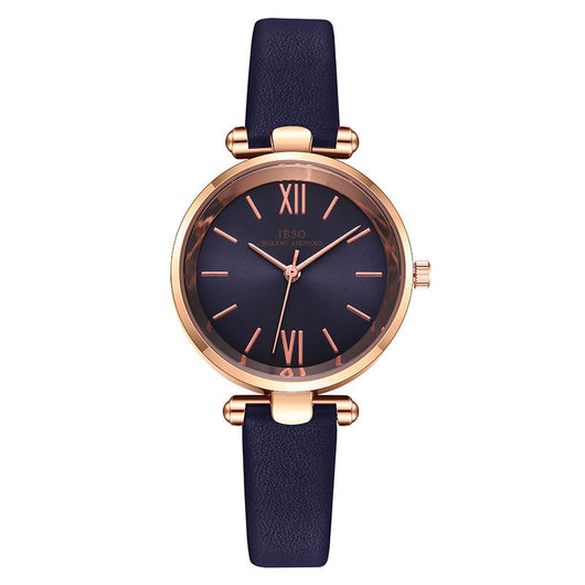 Reloj de Cuarzo Impermeable para Estudiantes - Diseño Minimalista en Cuero - Image 11
