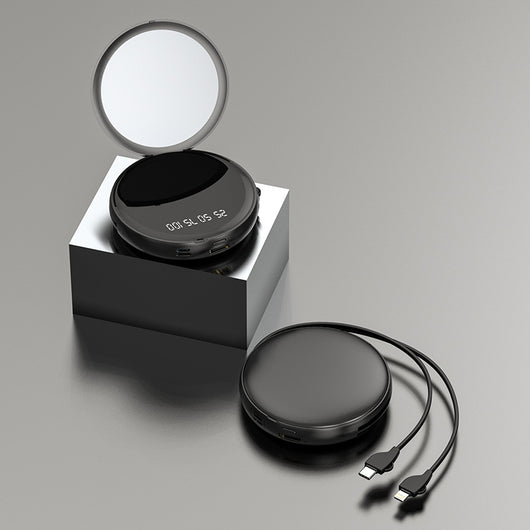 Espejo de Belleza Portátil con Luz LED y Carga Rápida - Image 4