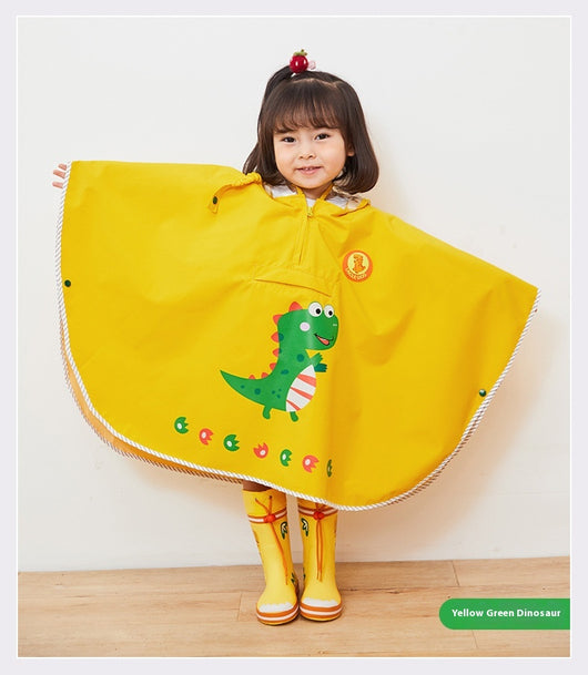 Impermeable Infantil Tipo Capa con Diseño de Dinosaurio - Image 19