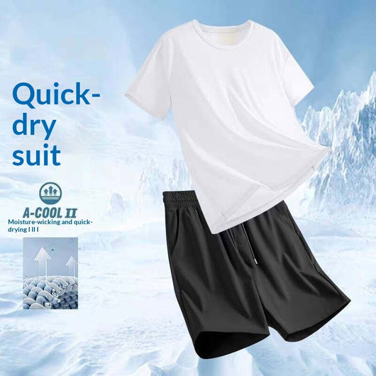 Conjunto Deportivo Transpirable para Hombre de Dos Piezas