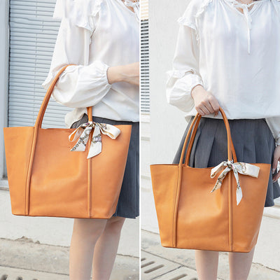 Bolso Tote de Cuero Genuino Piel Vacuno Premium Capacidad Grande - Image 9