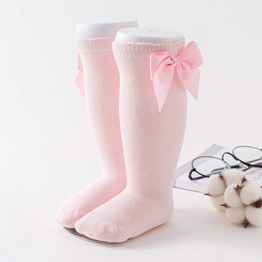 Calcetines Escolares Princesa con Moño Grande para Niñas - Image 6