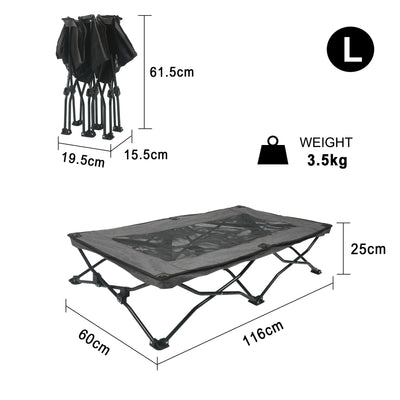 Cama Plegable para Perros de Doble Capa Grande - Image 12