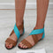 Sandalias Bohemias para Mujer con Cuña y Tejido Trenzado - Estilo Verano