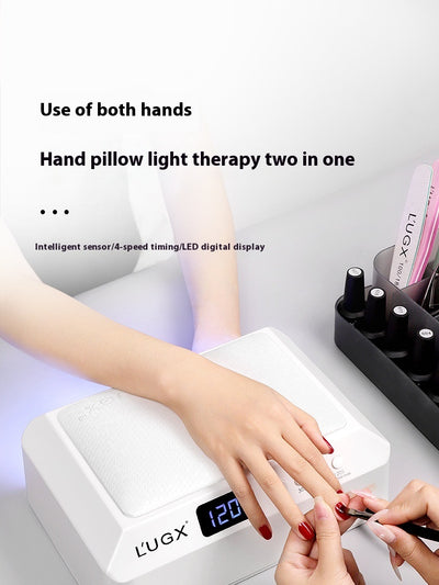 Lámpara de Fotopolimerización LED 69W con Almohada Térmica para Manicura - Image 10