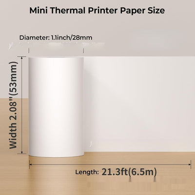Papel Termosensible 53mm Blanco de 10 Años - Image 13