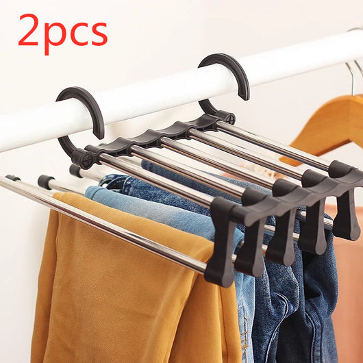 Perchero Telescópico Plegable Multifuncional para Pantalones - Image 10