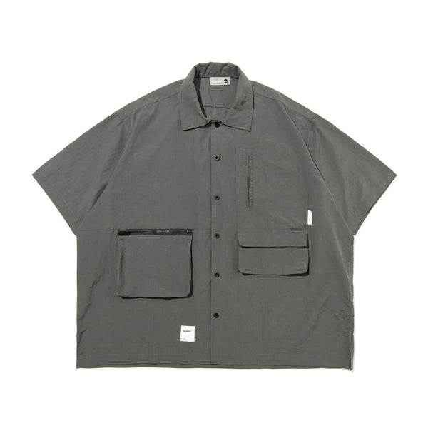 Camisa de Trabajo Japonesa Manga Corta para Hombre - Image 3