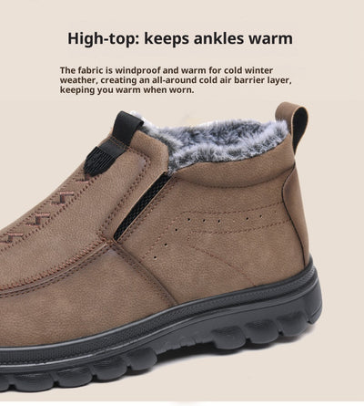 Zapatos Cómodos Talla Grande para Hombre - Suela Gruesa y Cálidos - Image 8