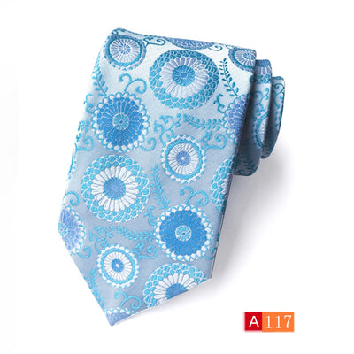 Corbata Jacquard Poliéster para Hombre - Elegancia Casual y Formal - Image 36